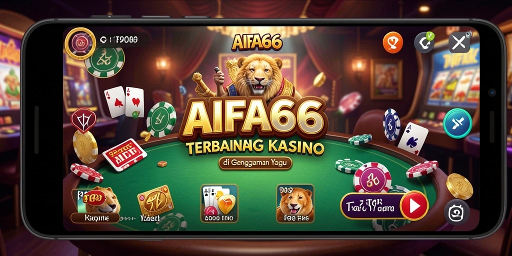 Screenshot utama AIFA66 menampilkan gameplay Kasino yang menarik.