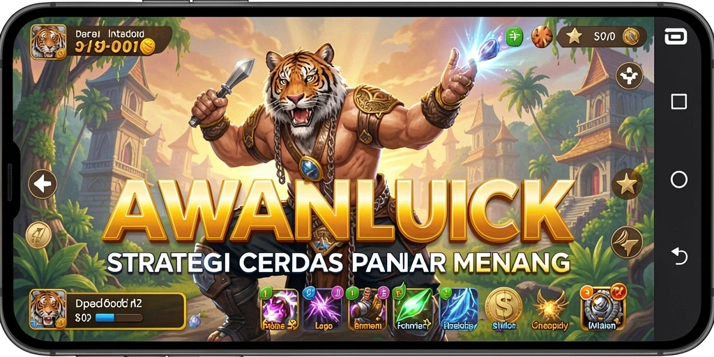 Tampilan gameplay AWANLUCK yang memikat dan penuh strategi.