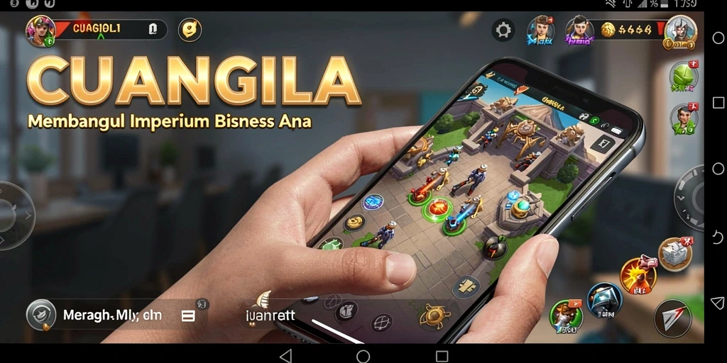 Tampilan gameplay CUANGILA yang menarik dan dinamis.