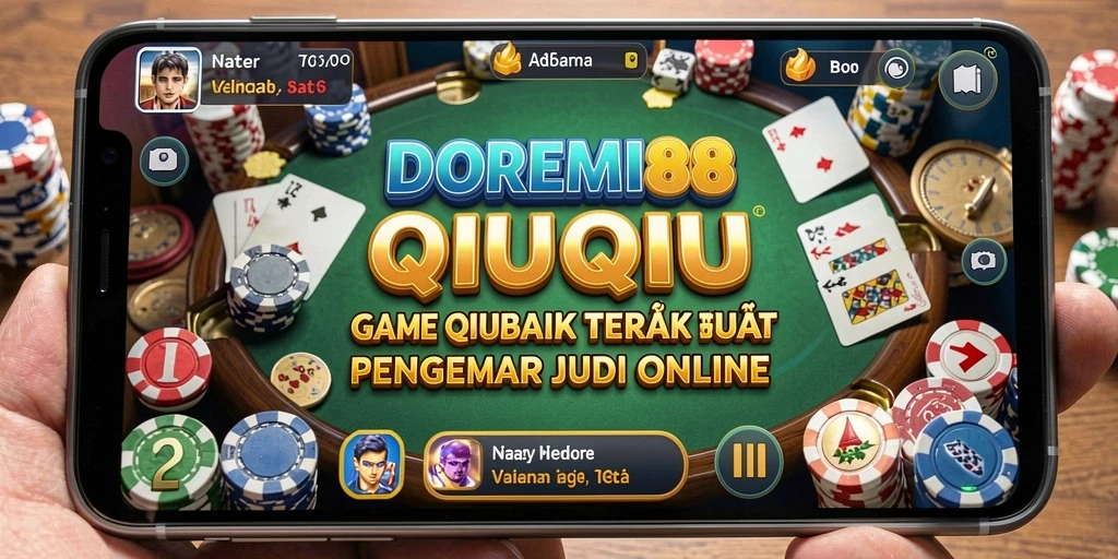 Screenshot utama DOREMI88 menampilkan gameplay QiuQiu yang seru.