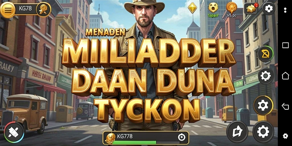 Tangkapan layar KG778 menampilkan gameplay yang menyenangkan dalam membangun empire Tycoon.
