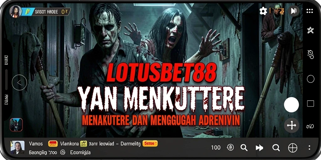 Screenshot memperlihatkan gameplay menegangkan LOTUSBET88 yang mengerikan.