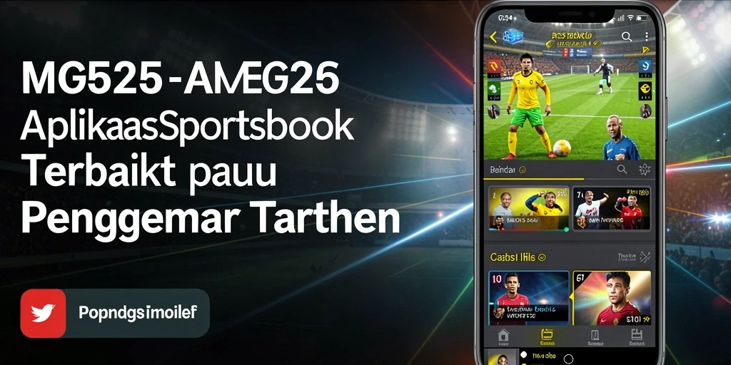 Tangkapan layar utama MG525 menunjukkan pengalaman taruhan olahraga yang menarik.