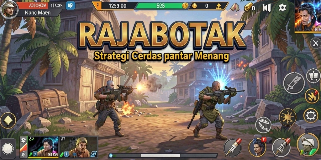 Tangkapan layar dari gameplay <strong>RAJABOTAK</strong>, menunjukkan strategi yang mendebarkan.