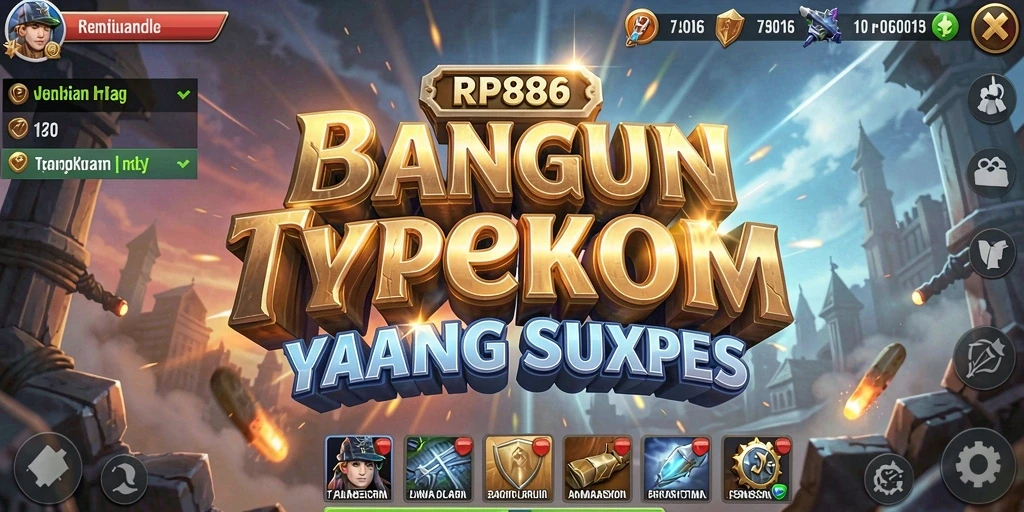 Screenshot gameplay RP886 yang menunjukkan keseruan pengelolaan bisnis Tycoon.
