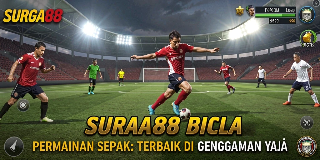 Tampilan gameplay SURGA88 yang mengasyikkan dan mendebarkan.