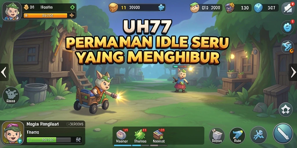 Tampilan menarik dari gameplay UH77 yang mengasyikkan.