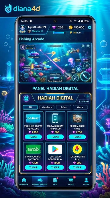 Gambar unduhan aplikasi diana4d yang menunjukkan proses sederhana dan cepat.